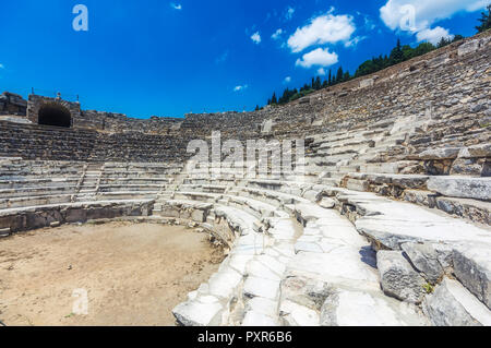 Die Türkei, Kusadasi, Ephesos, Amphitheater Stockfoto