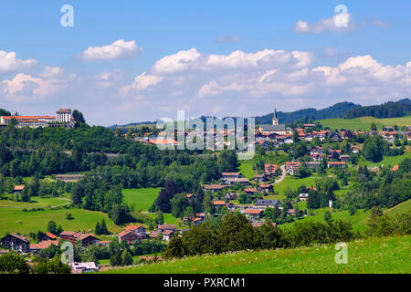 Deutschland, Bayern, Allgaeu, Oberallgaeu, Oberstaufen Stockfoto