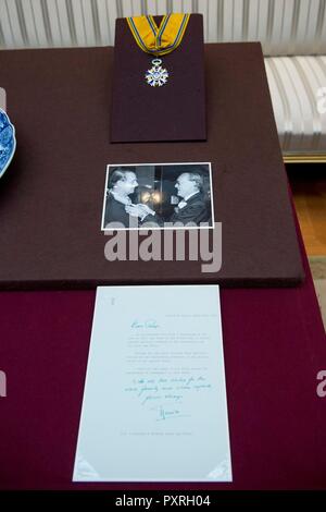 London, Großbritannien. 23. Okt 2018. Royal Collection Galerie am Buckingham Palace in Londen am 23. Oktober 2018, am 1. eines 2 Tage Statevisit auf das Vereinigte Königreich Quelle: dpa Picture alliance/Alamy leben Nachrichten Stockfoto