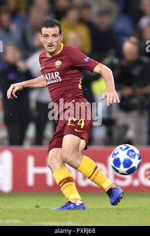 Rom, Italien. 23. Okt 2018. Alessandro Florenzi der AS Roma während der UEFA Champions League Spiel zwischen Roma und CSKA Moskau im Stadio Olimpico, Rom, Italien Am 23. Oktober 2018. Foto von Giuseppe Maffia. Credit: UK Sport Pics Ltd/Alamy leben Nachrichten Stockfoto