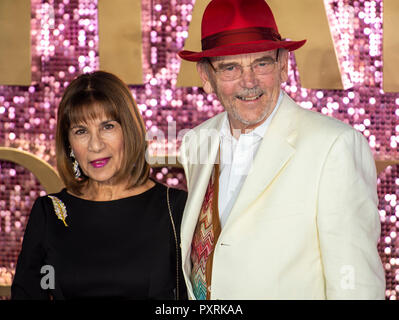 London, Großbritannien. 23. Oktober, 2018. Kashmira Cooke und Mike Reid besucht die Weltpremiere von 'Bohemian Rhapsody' an SSE Arena Wembley am 23. Oktober 2018 in London, England Credit: Gary Mitchell, GMP-Media/Alamy leben Nachrichten Stockfoto