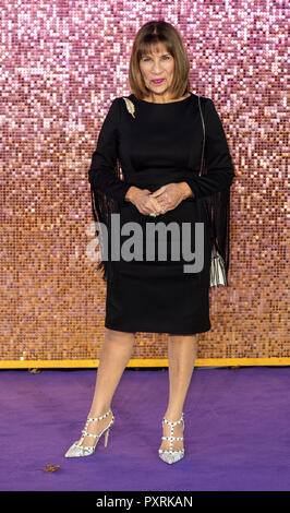 London, Großbritannien. 23. Oktober, 2018. Kashmira Cooke besucht die Weltpremiere von 'Bohemian Rhapsody' an SSE Arena Wembley am 23. Oktober 2018 in London, England Credit: Gary Mitchell, GMP-Media/Alamy leben Nachrichten Stockfoto