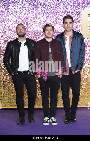 London, Großbritannien. 23. Oktober, 2018. Bei der Weltpremiere von 'Bohemian Rhapsody' im Wembley Arena, London gesprengt. Bild: Steve Vas/Featureflash Credit: Paul Smith/Alamy leben Nachrichten Stockfoto