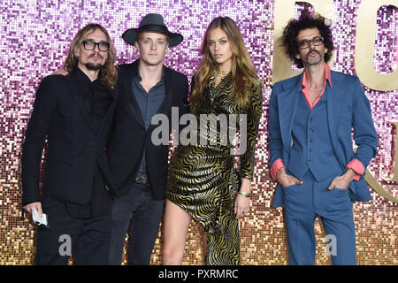 London, Großbritannien. 23. Oktober, 2018. Die Dunkelheit bei der Weltpremiere von 'Bohemian Rhapsody' im Wembley Arena, London. Bild: Steve Vas/Featureflash Credit: Paul Smith/Alamy leben Nachrichten Stockfoto