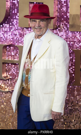 London, Großbritannien. 23 Okt, 2018. Mike Reid besucht die Weltpremiere von 'Bohemian Rhapsody' an SSE Wembley Arena. Credit: Gary Mitchell/SOPA Images/ZUMA Draht/Alamy leben Nachrichten Stockfoto