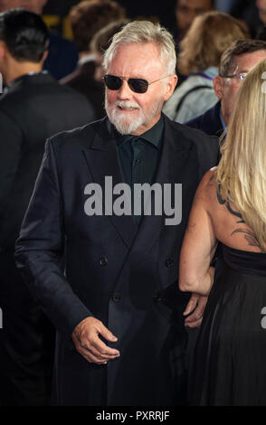 Roger Taylor besucht die Weltpremiere von 'Bohemian Rhapsody' an SSE Wembley Arena. Stockfoto