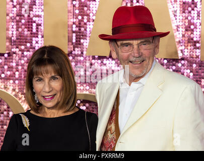 Kashmira Cooke und Mike Reid besucht die Weltpremiere von 'Bohemian Rhapsody' an SSE Wembley Arena. Stockfoto