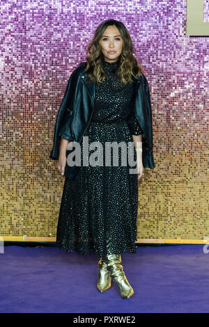 London, Großbritannien. 23. Oktober 2018. Myleene Klass besucht die Weltpremiere von 'Bohemian Rhapsody' an der SSE Wembley Arena in London. Credit: Wiktor Szymanowicz/Alamy leben Nachrichten Stockfoto