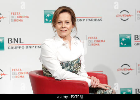 Rom, Italien. 24. Okt 2018. Rom, Italien. 24. Okt 2018. Sigourney Weaver Rom, 24. Oktober 2018. Rom Film Fest 2018 Foto Samantha Zucchi Insidefoto Credit: insidefoto Srl/Alamy Live News Credit: insidefoto Srl/Alamy leben Nachrichten Stockfoto