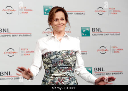 Rom, Italien. 24. Okt 2018. Rom, Italien. 24. Okt 2018. Sigourney Weaver Rom, 24. Oktober 2018. Rom Film Fest 2018 Foto Samantha Zucchi Insidefoto Credit: insidefoto Srl/Alamy Live News Credit: insidefoto Srl/Alamy leben Nachrichten Stockfoto