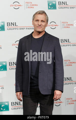 Rom, Italien. 24. Okt 2018. Rom, Italien. 24. Okt 2018. Viggo Mortensen Rom, 24. Oktober 2018. Rom Film Fest 2018 Foto Samantha Zucchi Insidefoto Credit: insidefoto Srl/Alamy Live News Credit: insidefoto Srl/Alamy leben Nachrichten Stockfoto