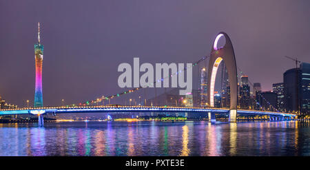 Guangzhou Skyline. Guangzhou, China Stockfoto