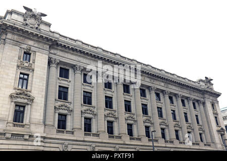 Die alte US-Post- und Zollhaus in der Innenstadt von Cleveland, Ohio, USA ist jetzt das Howard M. Metzenbaum United States Courthouse. Stockfoto