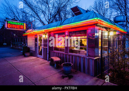 O'Rourke's Diner Middletown, Connecticut, USA Stockfoto