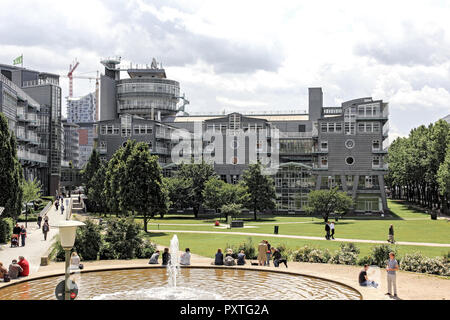 Deutschland, Hansestadt Hamburg, Verlagsgebäude von Gruner+Jahr, Deutschland, Hamburg, Verlag Gruner+Jahr, Norden, Norden, Hansa, Hanse, Stockfoto