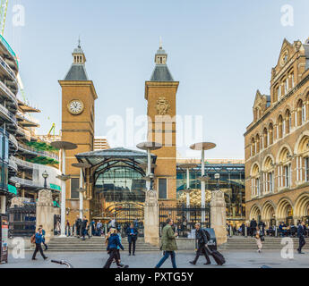 Eine typische Ansicht in London Stockfoto