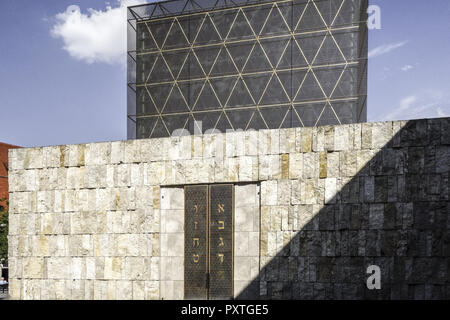 Synagoge Und Jüdisches Museum in München Stockfoto