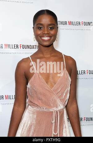 Denee Benton besucht 2018 Arthur Miller Stiftung würdigt Gala im City Winery (Foto von Lew Radin/Pacific Press) Stockfoto