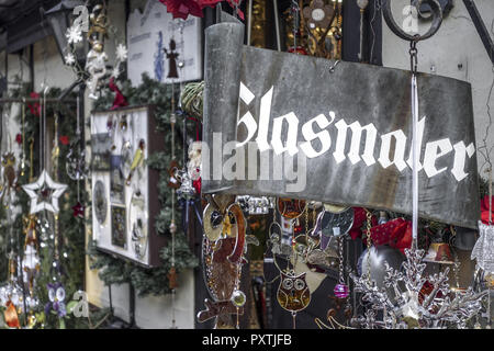 Weihnachtsmarkt im Nürnberger Handwerkerhof, Nürnberg, Mittelfranken, Bayern, Deutschland, Europa, Weihnachtsmarkt am Handwerkerhof in Nürnberg, Mitte Stockfoto