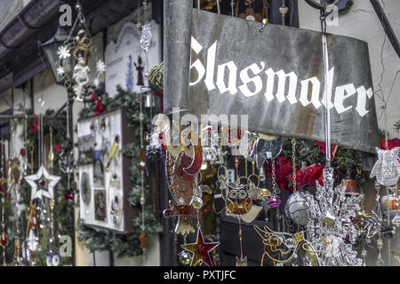 Weihnachtsmarkt im Nürnberger Handwerkerhof, Nürnberg, Mittelfranken, Bayern, Deutschland, Europa, Weihnachtsmarkt am Handwerkerhof in Nürnberg, Mitte Stockfoto