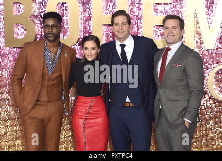 Foto muss Gutgeschrieben © Alpha Presse 079965 23/10/2018 Die Weltpremiere von Bohemian Rhapsody auf der SSE Wembley Arena London Stockfoto