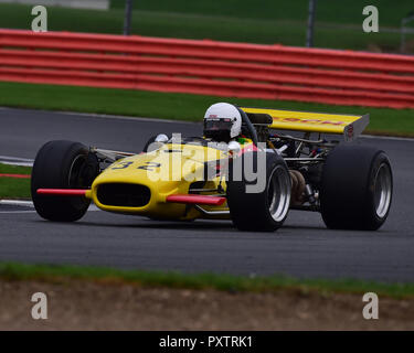 Adam Simmonds, Lola T142, Derek Bell Trophy, Formel Atlantic, Formel 2, Formel 5000, HSCC, Silverstone Endrunden, Silverstone, Oktober 2018, Autos, Cla Stockfoto