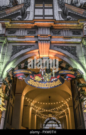 Weihnachtszeit in München, Bayern Stockfoto