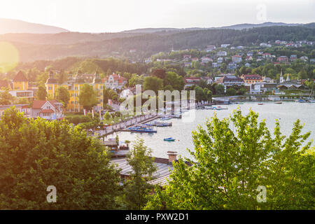 Österreich, Kärnten, Velden am Wörthersee Stockfoto