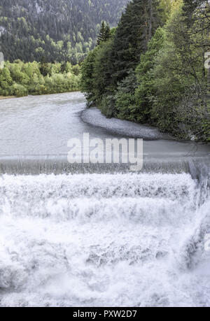 Lech fällt, Füssen, Bayern, Deutschland Stockfoto