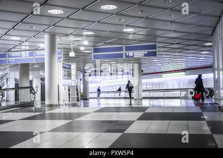 Terminal 1, Flughafen MUC 2, München, Bayern, Deutschland, Europa Stockfoto