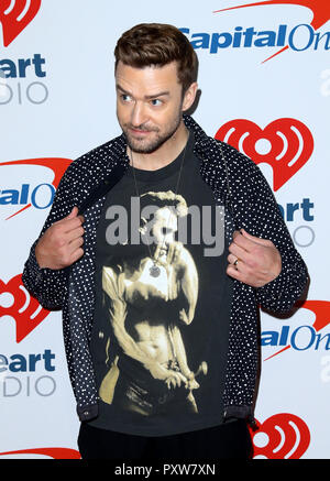 IHeartradio Music Festival, Las Vegas 2018 - Tag 2 Mit: Justin Timberlake Wo: Las Vegas, Nevada, United States Wenn: 22 Sep 2018 Credit: Judy Eddy/WENN.com Stockfoto