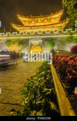 China, Yunnan, Dali, West Gate Stockfoto