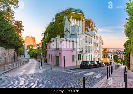 Montmartre in Paris, Frankreich Stockfoto