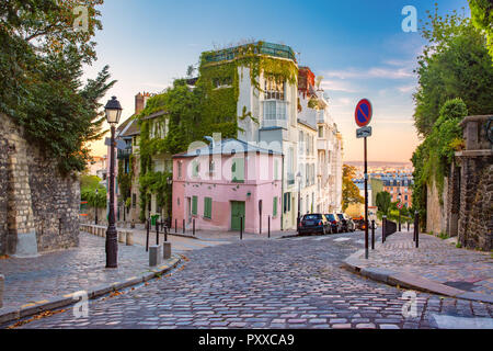 Montmartre in Paris, Frankreich Stockfoto