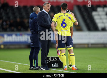 Blackburn Rovers Manager Tony Mowbray Stockfoto