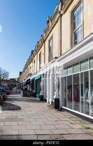 Bars, Restaurants und Geschäfte in Montpellier Walk, Cheltenham, Gloucestershire Stockfoto