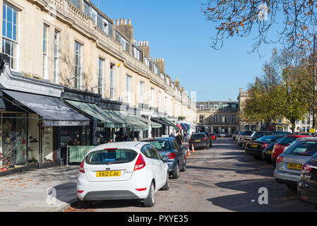 Bars, Restaurants und Geschäfte in Montpellier Walk, Cheltenham, Gloucestershire Stockfoto