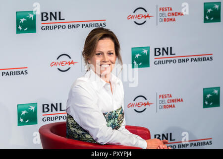 Rom, Italien. 24. Oktober, 2018. Rom, Italien. 24. Okt 2018. Sigourney Weaver besucht einen Fotoauftrag während des 13 Rom Film Fest im Auditorium Parco della Musica. Credit: Gennaro Leonardi/Alamy leben Nachrichten Stockfoto