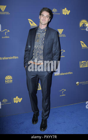 Los Angeles, Kalifornien, USA. 24. Oktober, 2018. Jakob Elordi. 7. Jährliche Australier in Film Awards Gala statt bei Paramount Studios. Foto: PMA/AdMedia Credit: Pma/AdMedia/ZUMA Draht/Alamy leben Nachrichten Stockfoto