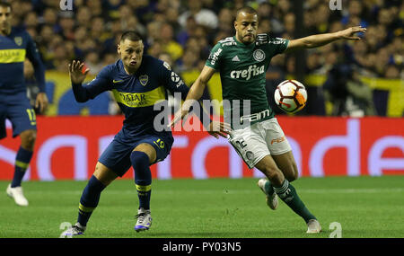 Buenos Aires, Argentinien. 24 Okt, 2018. Finale, bei La Bombonera Stadion. Credit: Cesar Greco/FotoArena/Alamy leben Nachrichten Stockfoto