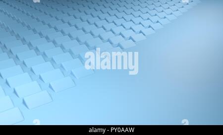 Blue Abstract background - 3D-Rendering Stockfoto