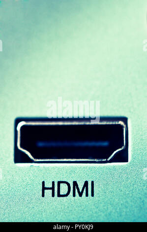 HDMI-Anschluss Stockfoto