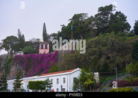 Offizielle Wohnsitz des Präsidenten von Madeira Quinta Vigia in Madeira, Funchal Stockfoto