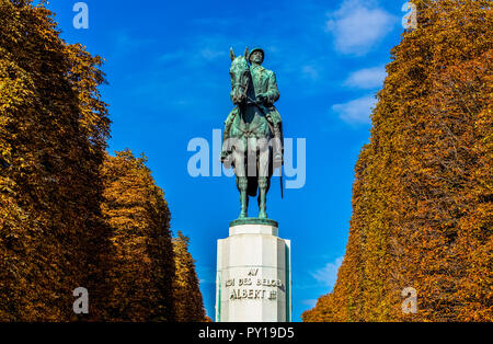 Frankreich Paris, das Denkmal zu Albert ich vom Place de la Concorde gesehen Stockfoto