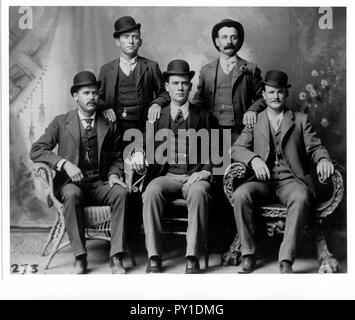 Butch Cassidy - und die Wild-Bunch. Stockfoto