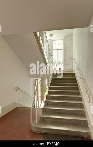 Wien, Gemeindebau des "Roten Wien" - Wien, Rat Tenement Blocks, 'roten Wien', Ludo Hartmann-Hof, Albertgasse 13 - 17, Cesar Poppovits 1925 Stockfoto