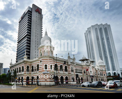 Die nationalen Textile Museum in Kuala Lumpur, Malaysia. Stockfoto