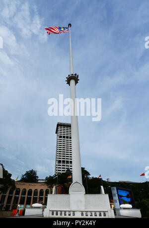 Merdeka Square im Herzen von KL, Malaysia. Stockfoto