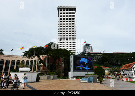 Merdeka Square im Herzen von KL, Malaysia. Stockfoto