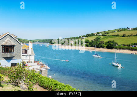 3. Juni 2018: Salcombe, Devon, Großbritannien - salcombe und die kingsbridge Mündung Devon, Großbritannien Stockfoto